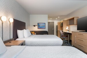 Premium bedding, minibar, in-room safe, laptop workspace
