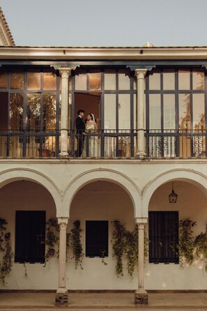 Facciata della struttura