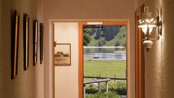 Uitzicht vanuit accommodatie