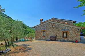 Fachada de la propiedad
