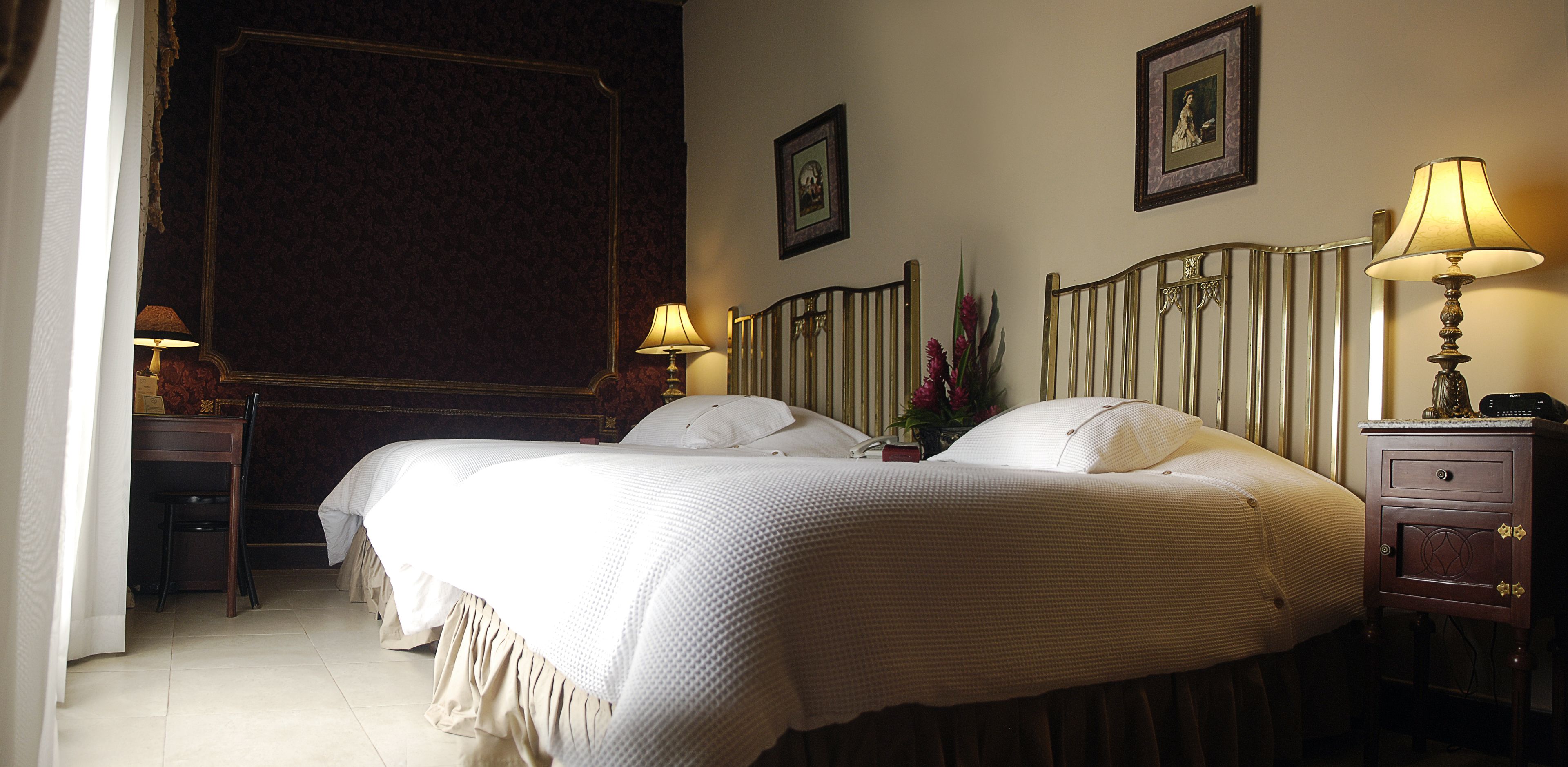 twin room | desk, blackout curtains, free wifi, bed sheets