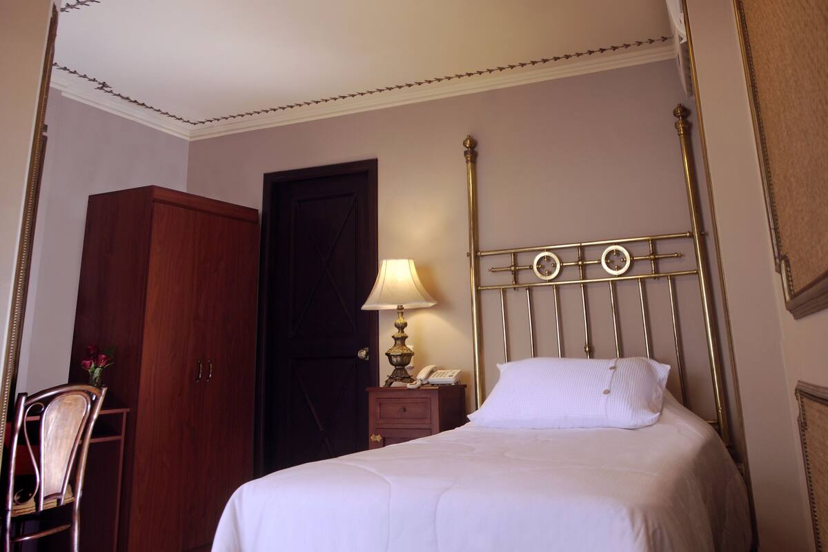 Standard Single Room, 1 Twin Bed, River View | Desk, blackout drapes, WiFi (free), bed sheets