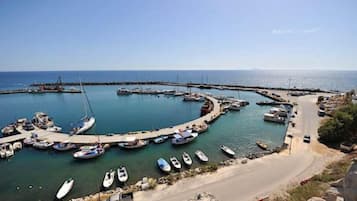 Udsigt fra overnatningsstedet