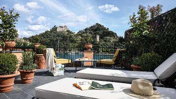 Suite, Terrasse, Meerblick (Ava Gardner) | Terrasse/Patio
