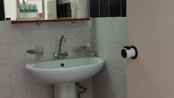 Double Room | Bathroom | Shower, free toiletries, hair dryer, towels