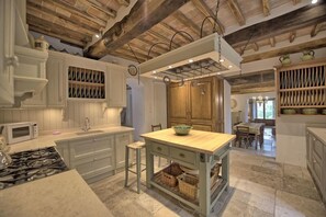 Panoramic-Villa, 6 Schlafzimmer (Villa Cretole) | Eigene Küche | Großer Kühlschrank, Mikrowelle, Ofen, Herdplatte