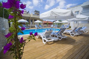 Blick von der Unterkunft