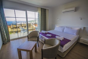 Blick von der Unterkunft