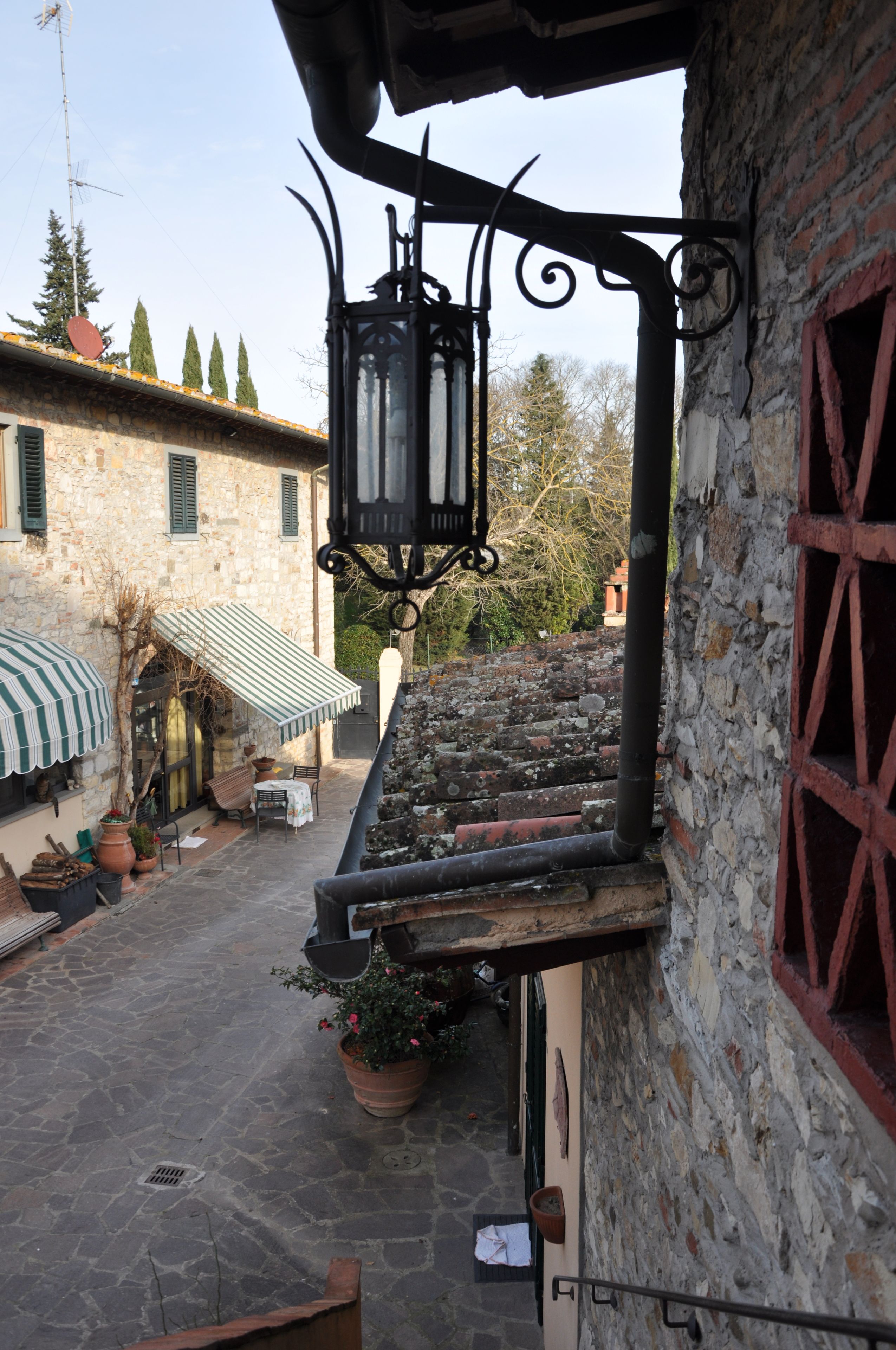 Vista dalla struttura