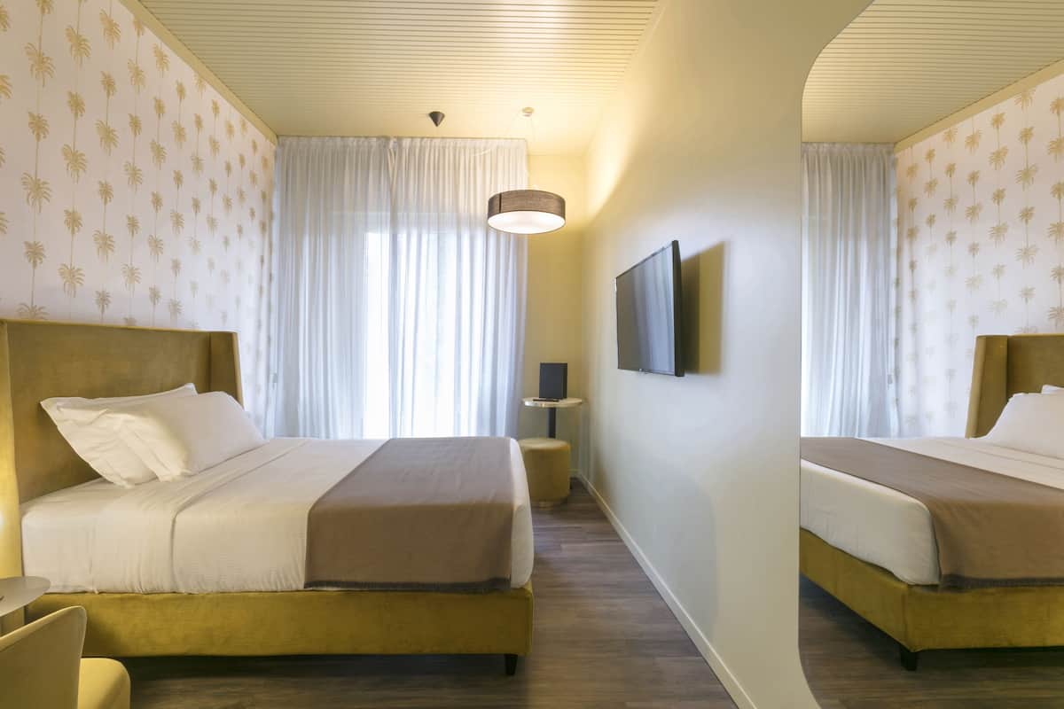Chambre Double Économique | 1 chambre, couette en duvet d'oie, minibar, bureau