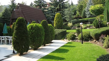 Superior driepersoonskamer, balkon | Terras