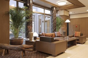 Sala de estar en el lobby