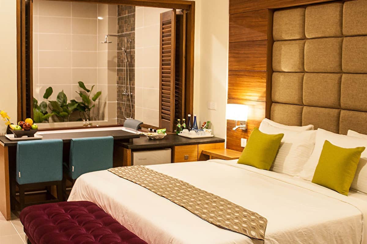 1 bedroom, minibar, in-room safe, laptop workspace