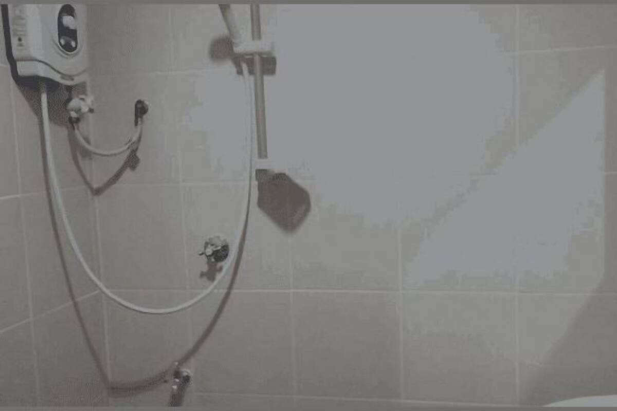 Shower, free toiletries, hair dryer, bidet