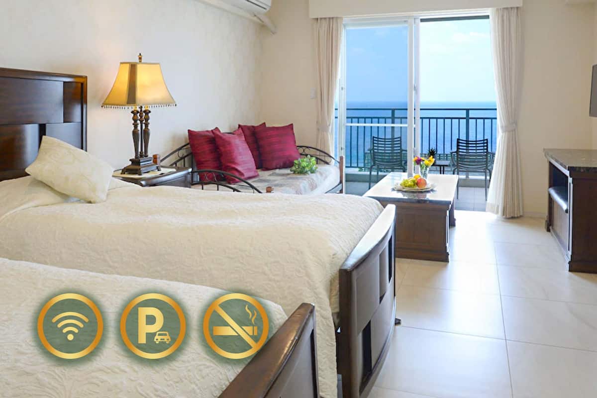Triple Room, Non Smoking, Ocean View (For 3 people, 33sqm) | In-room safe, individually decorated, individually furnished, desk