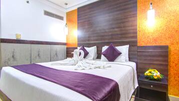 Basic Double or Twin Room | Premium bedding, desk, soundproofing, iron/ironing board
