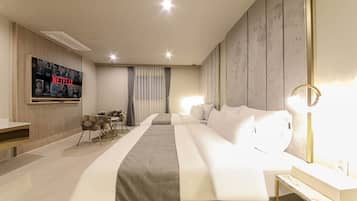 Premium bedding, free WiFi