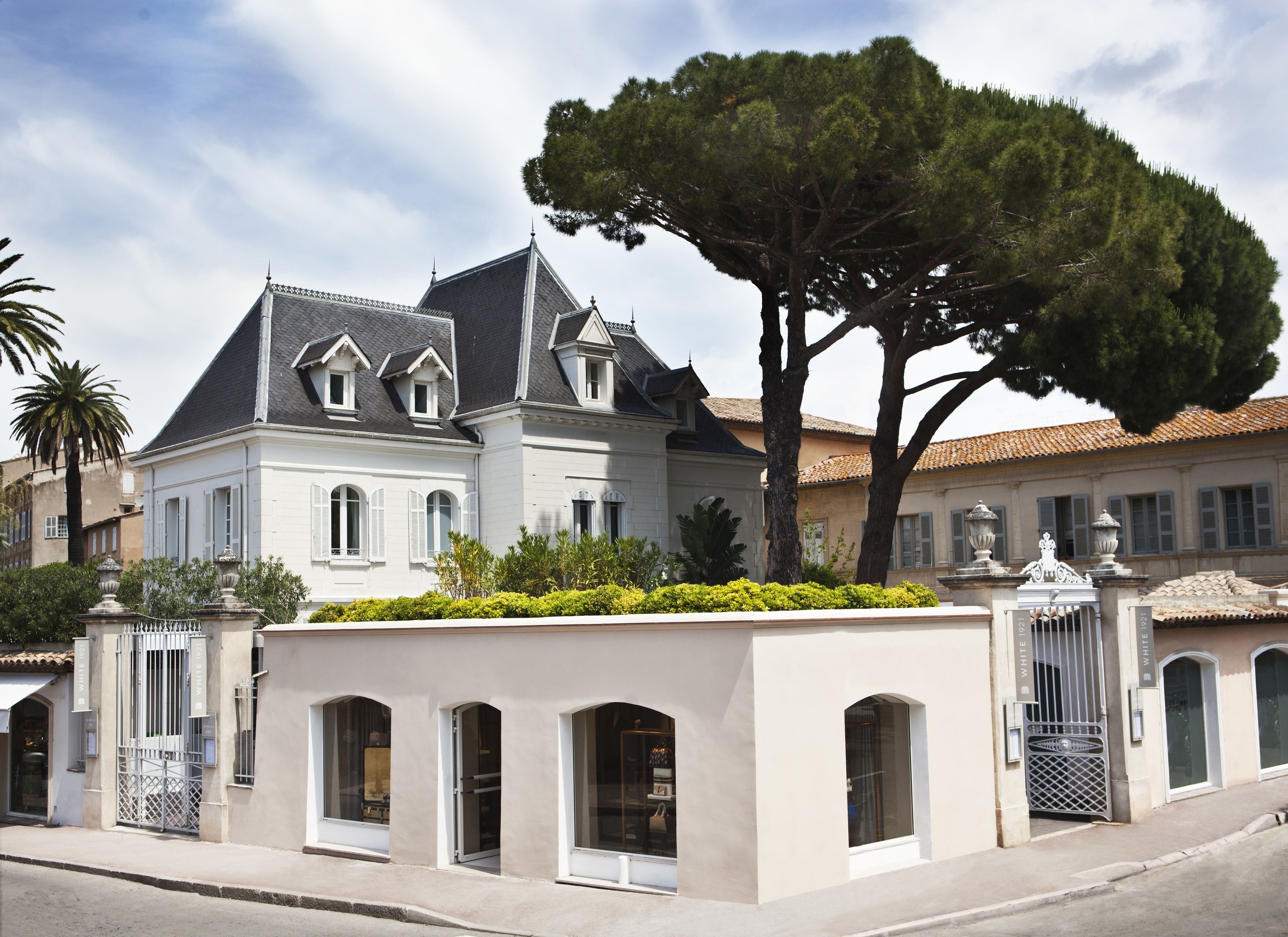 Façade de l’hébergement