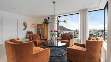 City Apartment | Premium bedding, pillow-top beds, blackout curtains