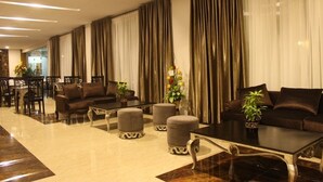 Sitteområde i lobbyen