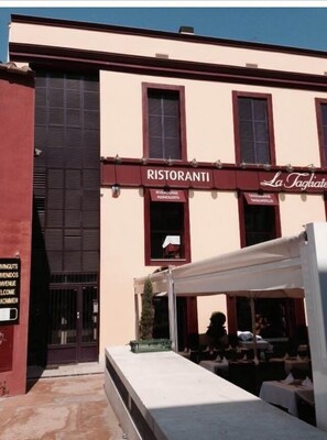 Ingresso della struttura