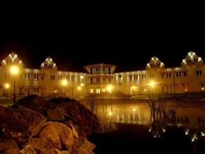 Front of property – evening/night