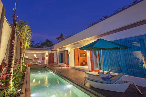 Family Villa, 2 Bedrooms, Private Pool (Sage) | View from room
