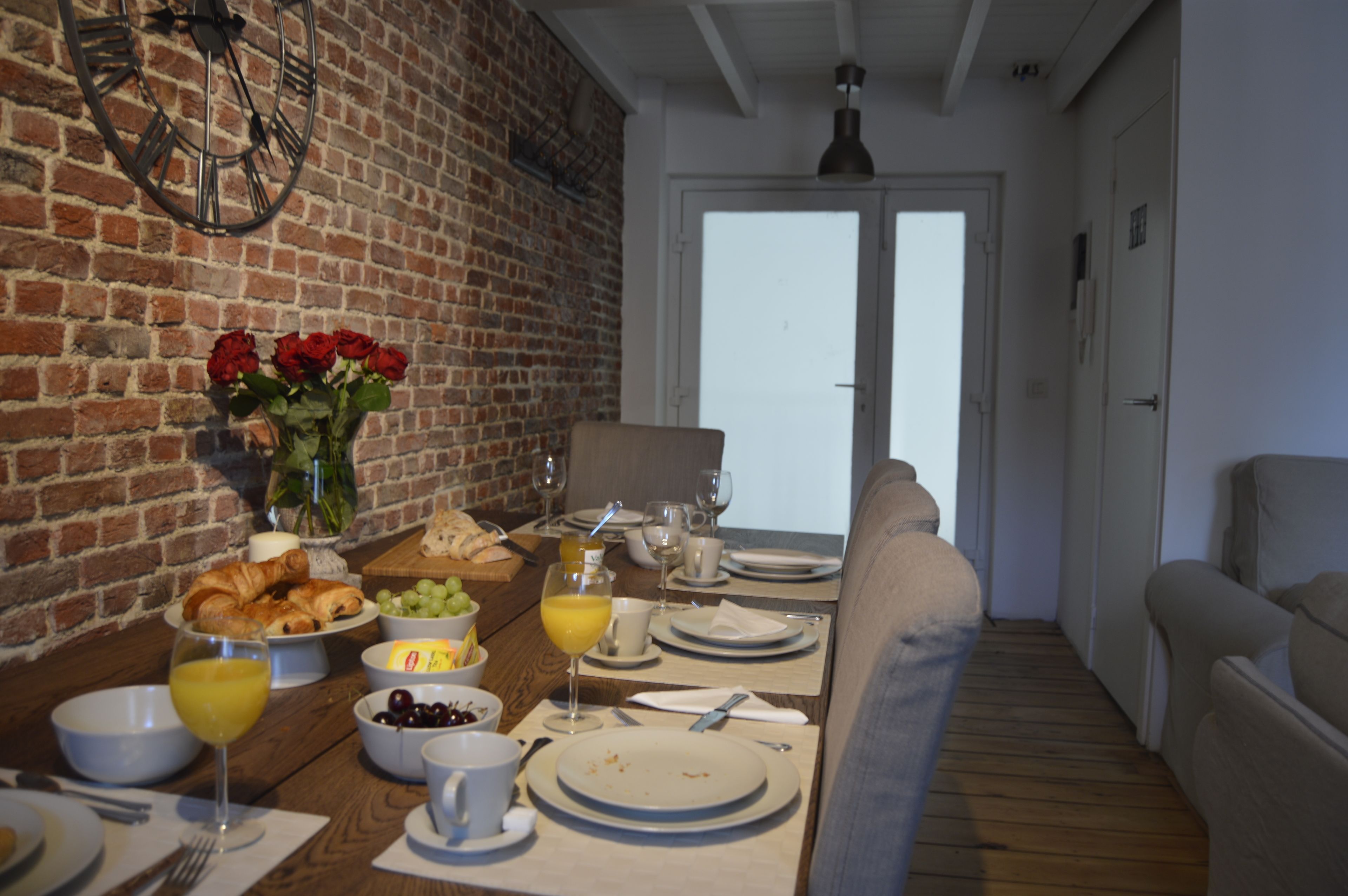 APPART N.Y. DUPLEX 4A | Living area | Flat-screen TV, DVD player