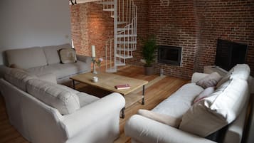 APPART N.Y. DUPLEX 4A | Living room