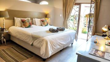 Luxury Double or Twin Room | Premium bedding, in-room safe, individually decorated, desk