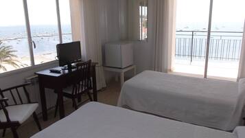 Minibar, desk, blackout drapes, free WiFi