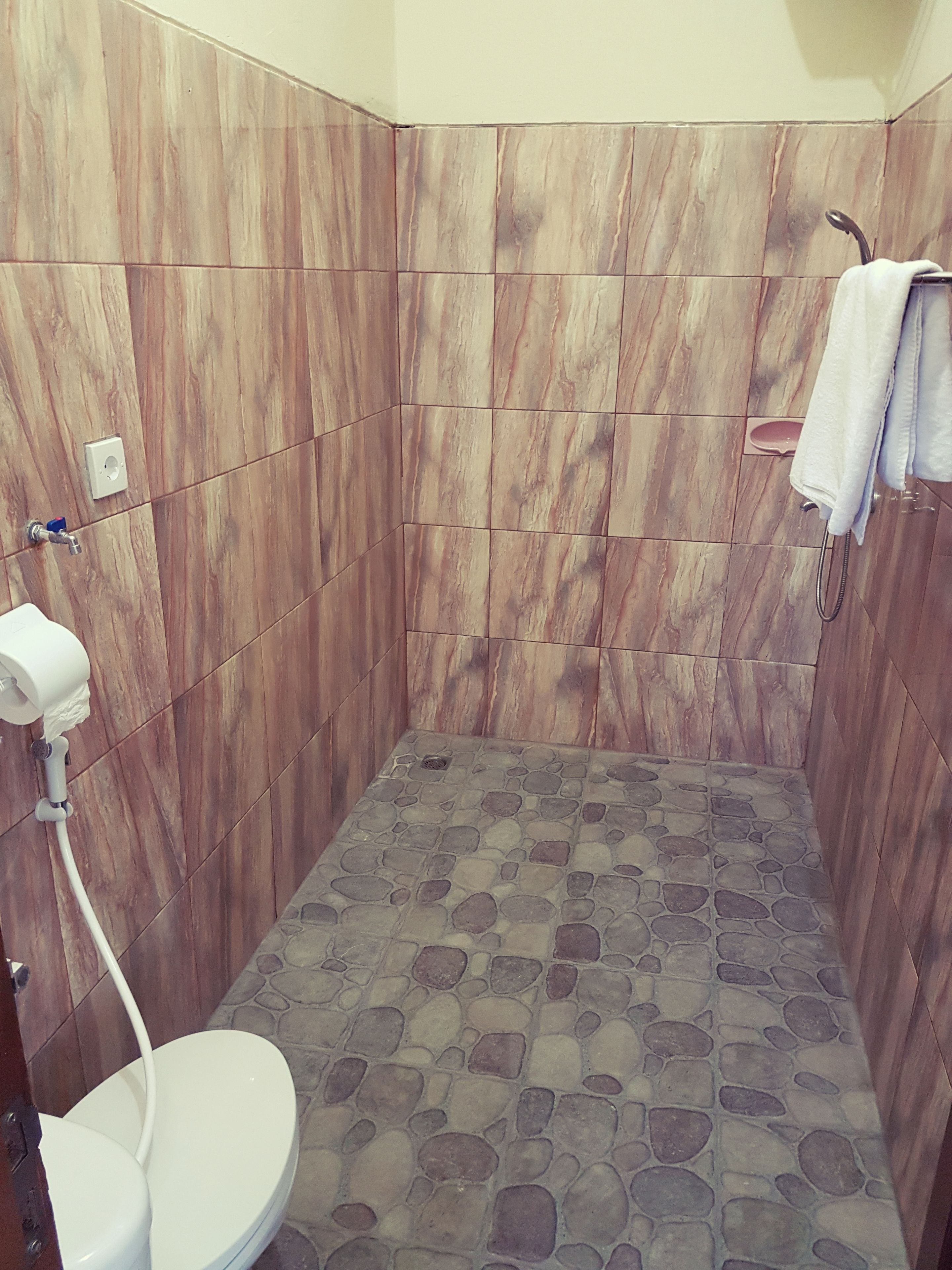 Dusj på badet