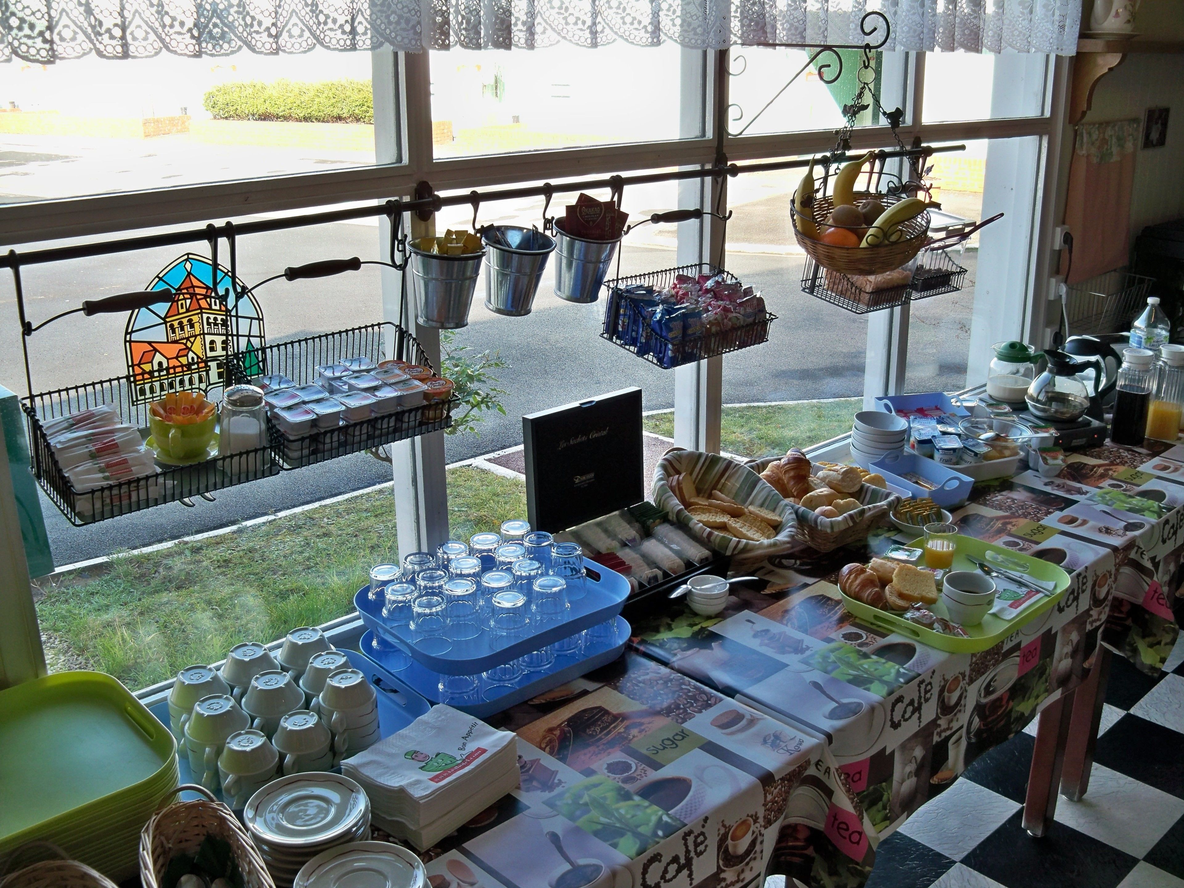 Dagelijks à la carte ontbijt (EUR 6.5 per persoon)