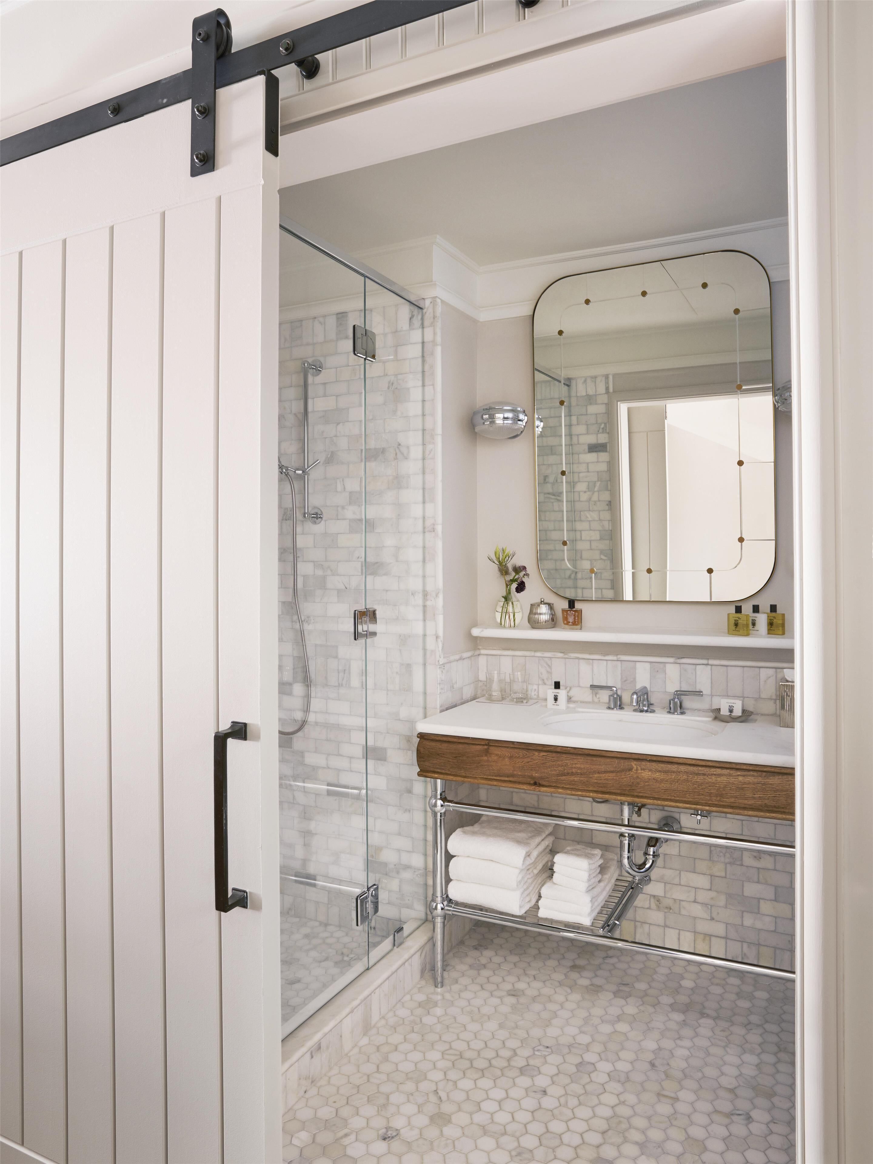 Designer toiletries, hair dryer, bathrobes, slippers