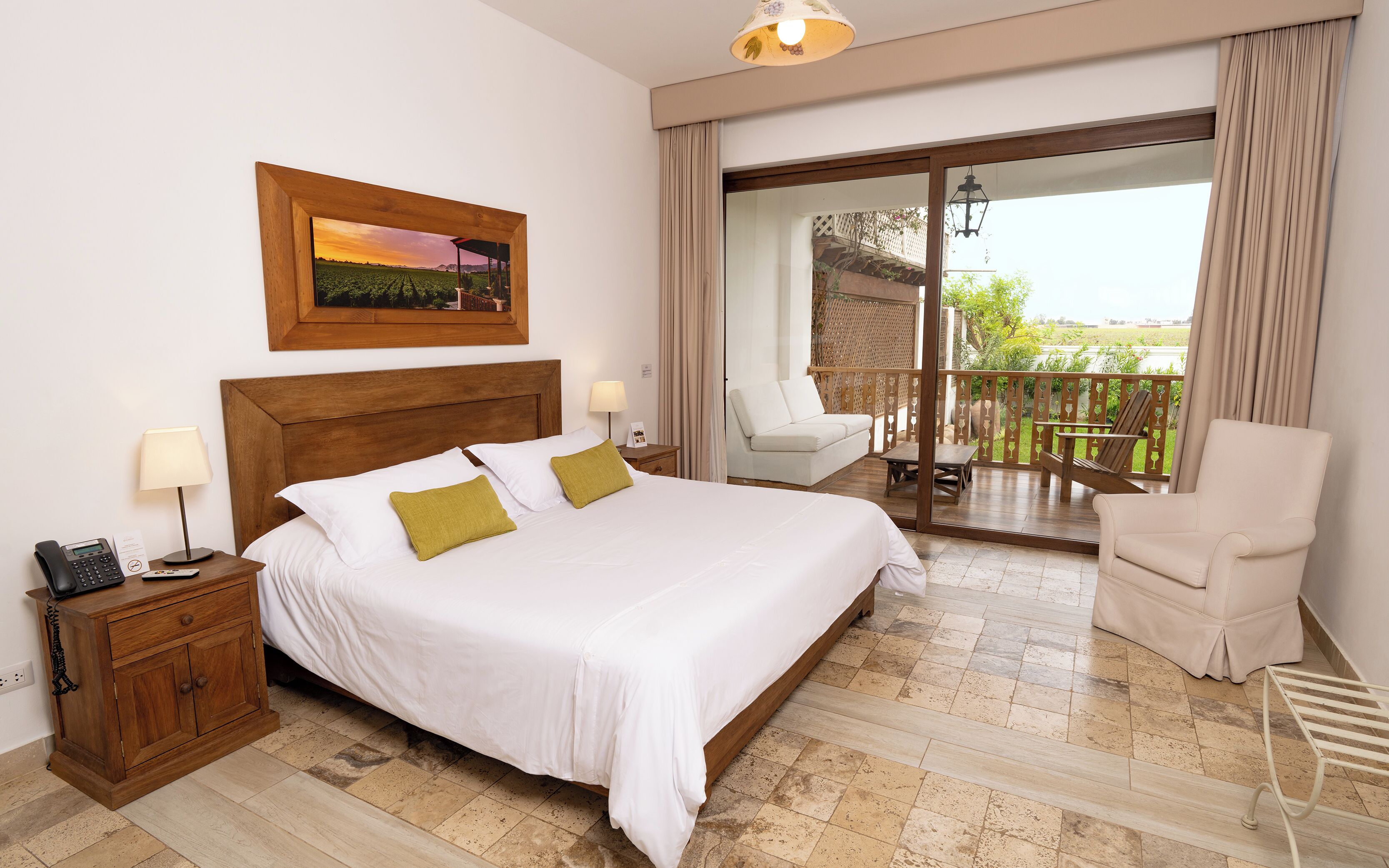 Deluxe Room, 1 King Bed, Garden View | In-room safe, free WiFi, bed sheets