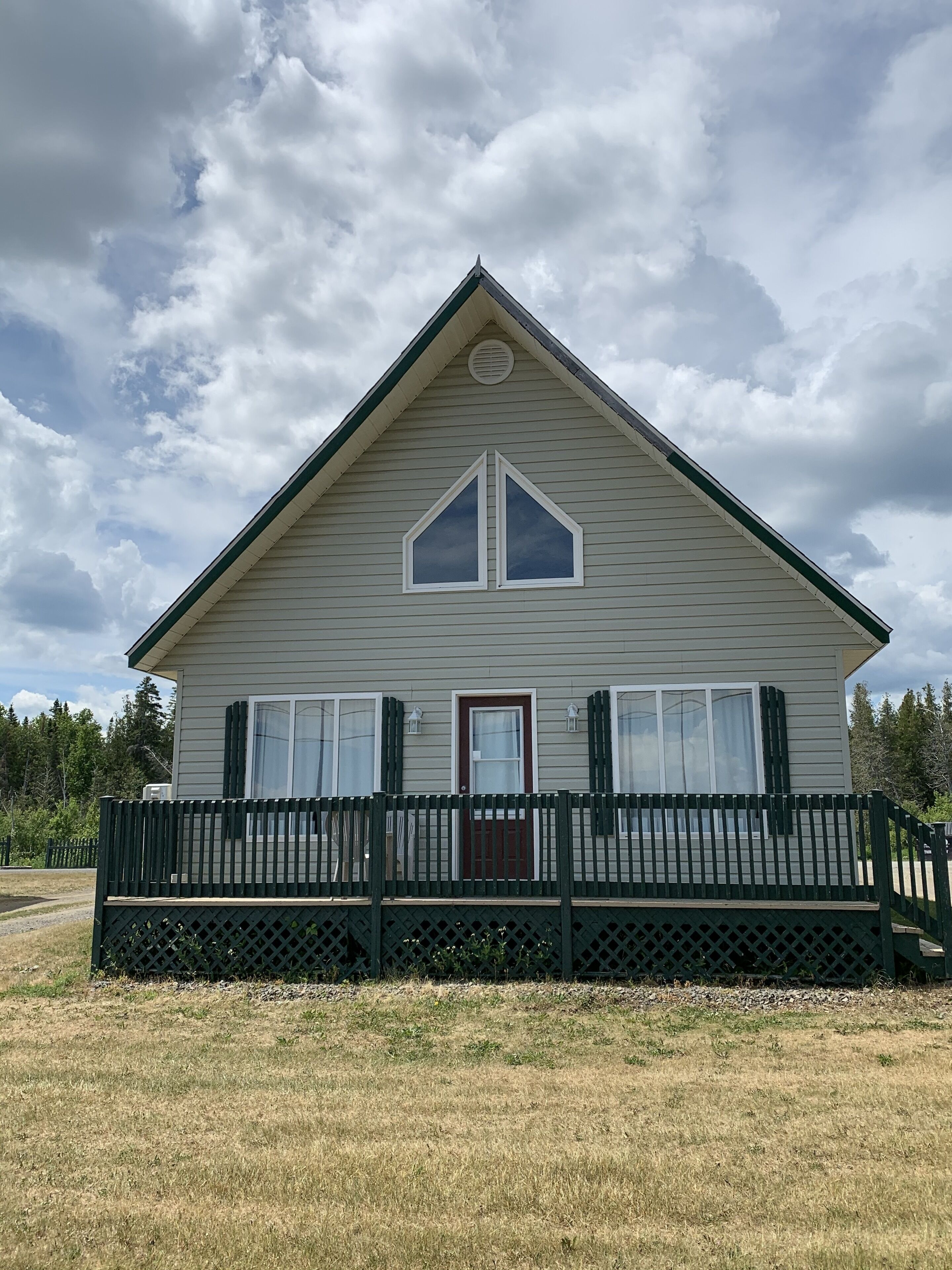 Voorkant van accommodatie