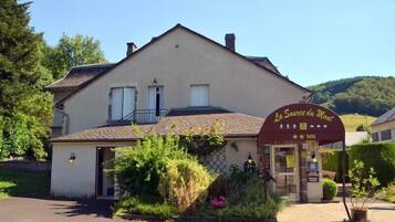 Façade de l’hébergement