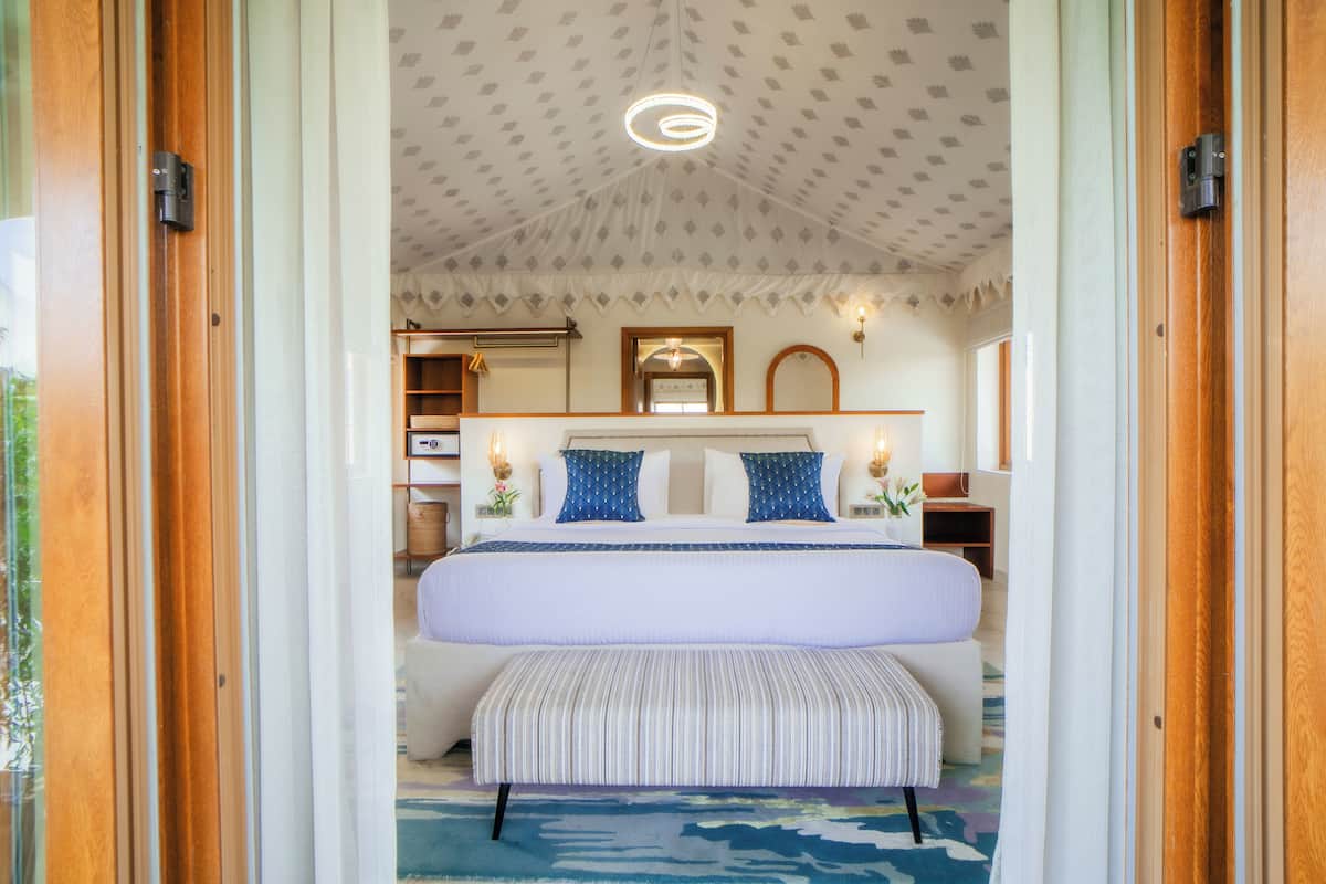 Palace tent suite | 1 bedroom, in-room safe, desk, soundproofing