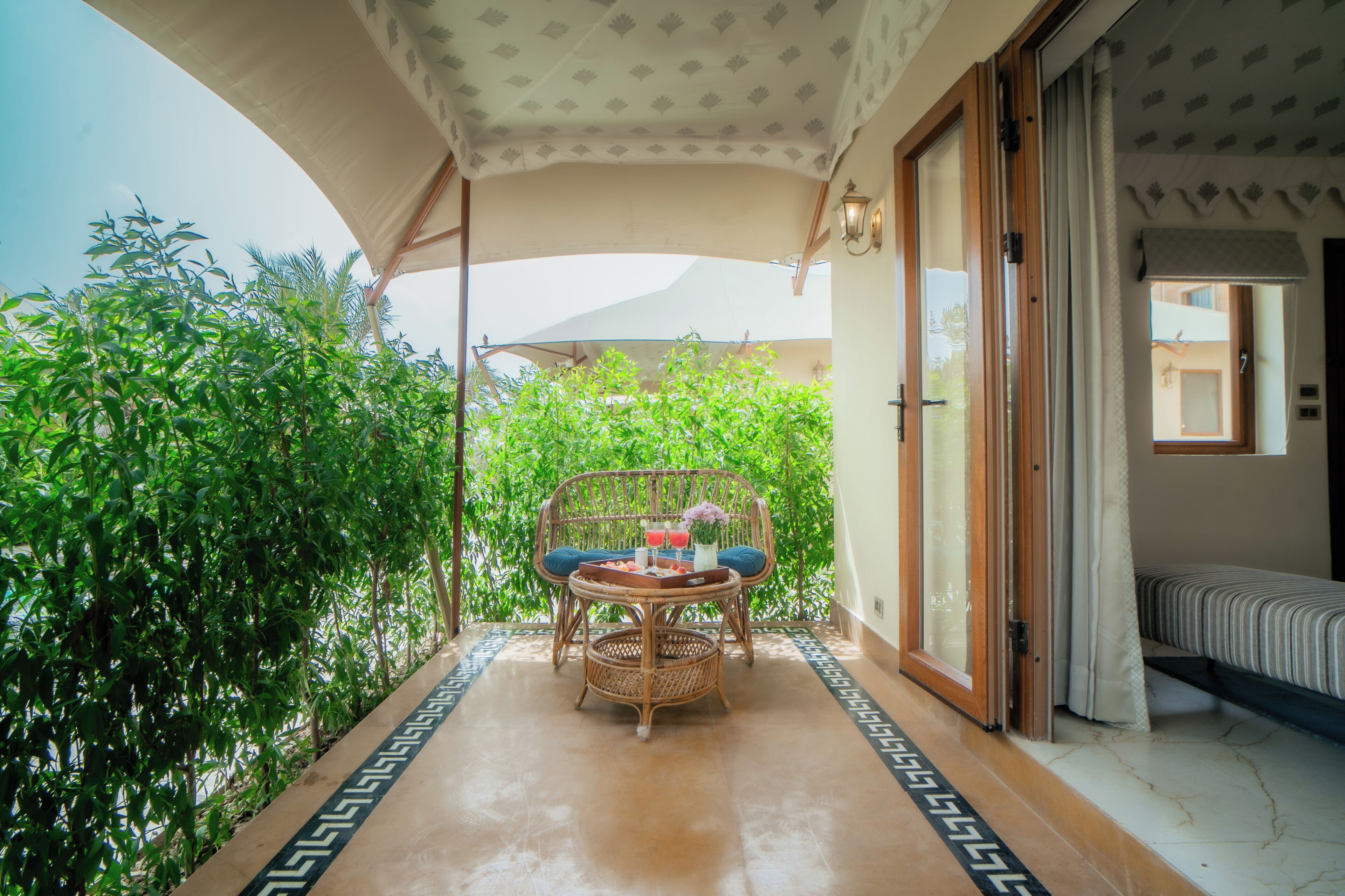Palace tent suite | Area keluarga | Perapian