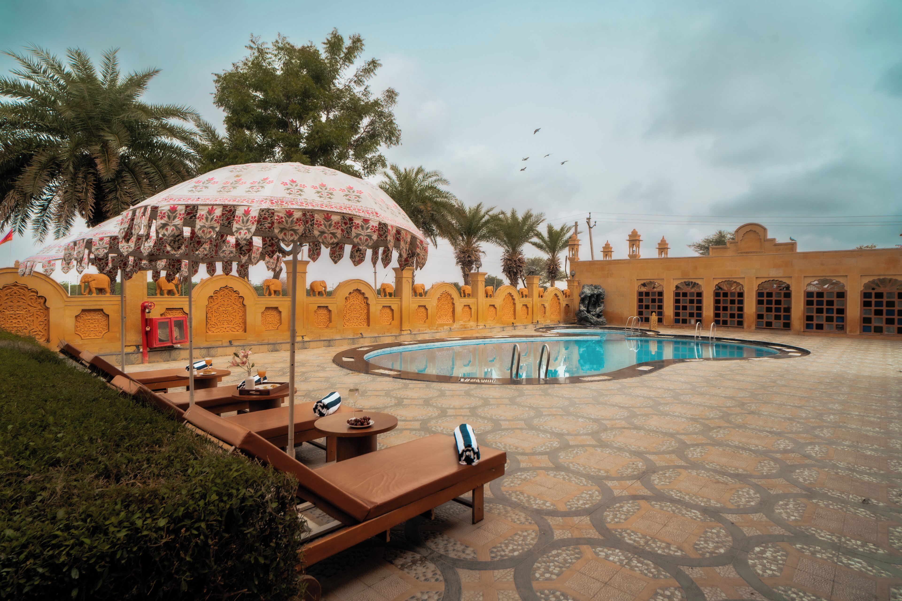 Outdoor pool