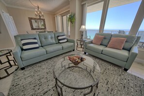 Condo, 2 Bedrooms | Living area | TV