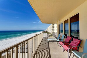 3 Bedroom 2 Bath Condo | Balcony - Gulf Crest Condominiums (Panama City Beach)