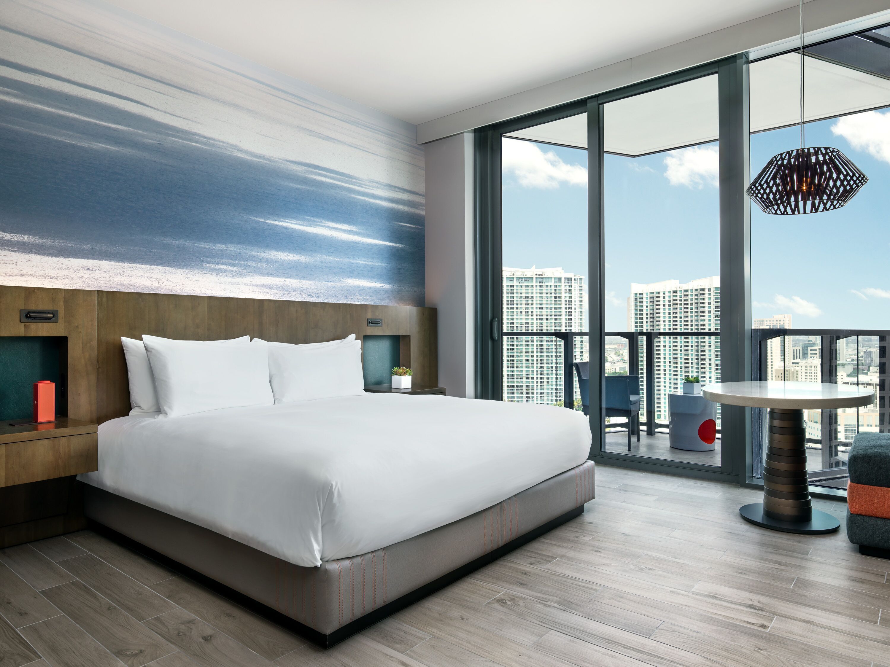 Premium bedding, minibar, in-room safe, soundproofing