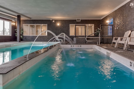 Una piscina techada