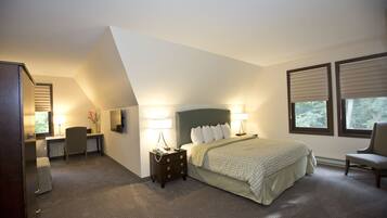 Down comforters, Tempur-Pedic beds, individually decorated