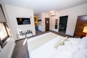 Down comforters, Tempur-Pedic beds, individually decorated