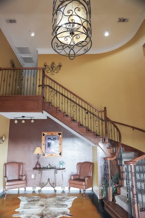Staircase - Black Gold Inn (Yoakum)
