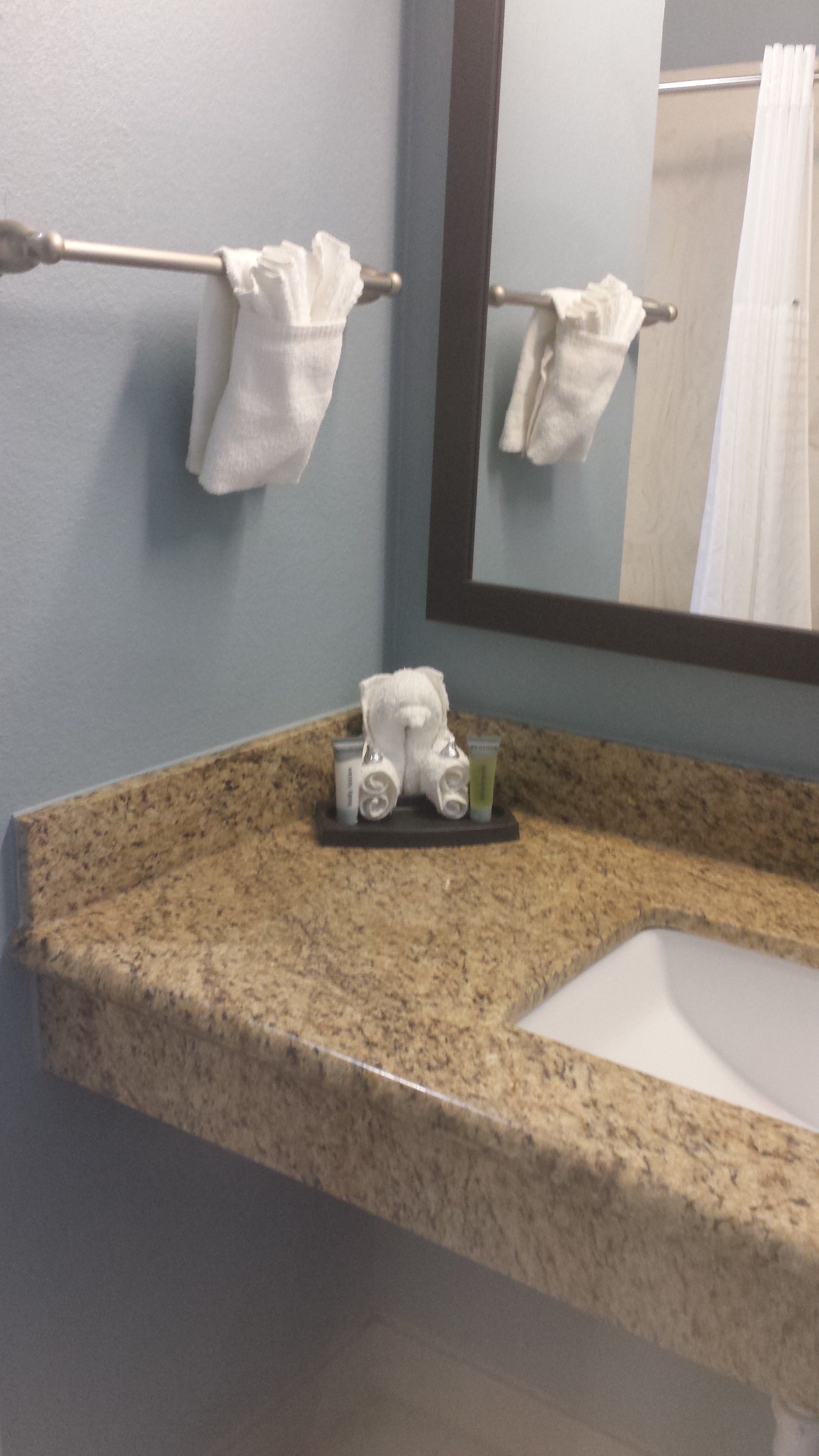 room, 2 queen beds | bathroom | combined shower/bathtub, free toiletries, hair dryer, towels