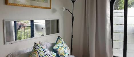 Egyptian cotton sheets, premium bedding, down duvets, in-room safe