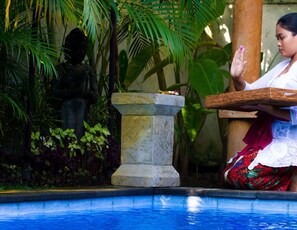 Outdoor pool - Villa Iman (Ubud)